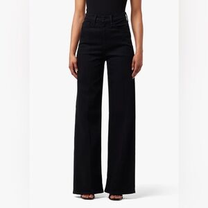 Joe's Jeans High-Rise Wide Leg Jeans in Black